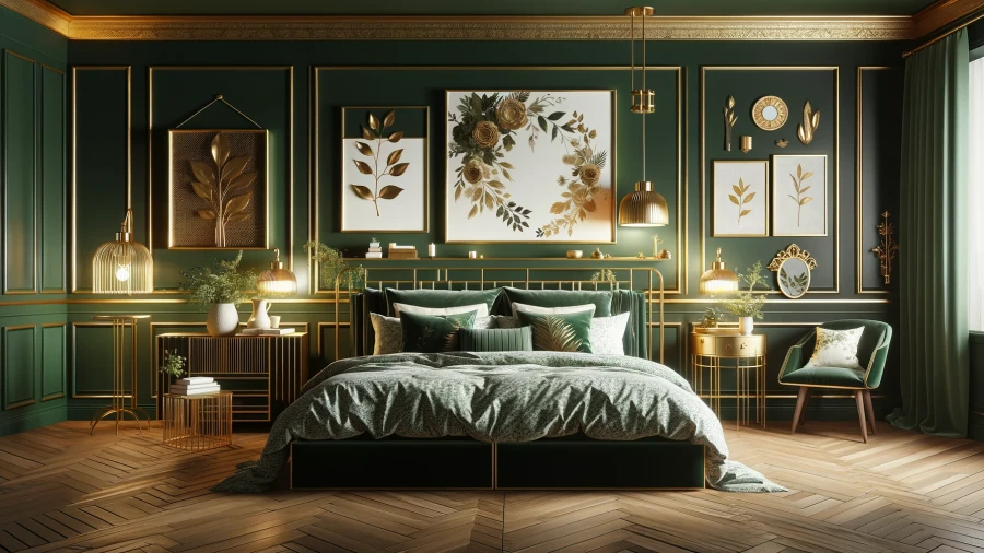 9 Striking Two-Color Combinations to Elevate Your Bedroom Walls