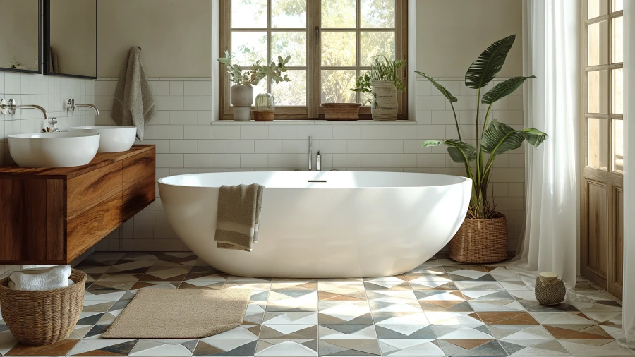 10 Pretty and Practical Floor Tile Ideas for Your Space