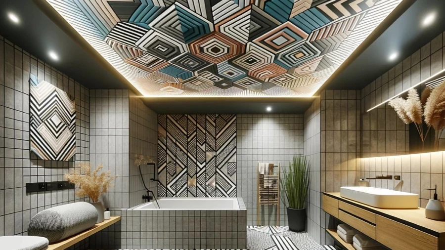 Revitalize Your Home with These 8 Striking Bathroom Ceiling Designs