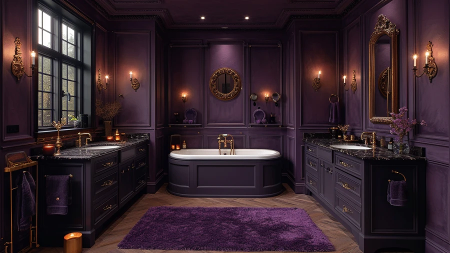 12 Moody Dark Bathroom Ideas for a Stylish Makeover