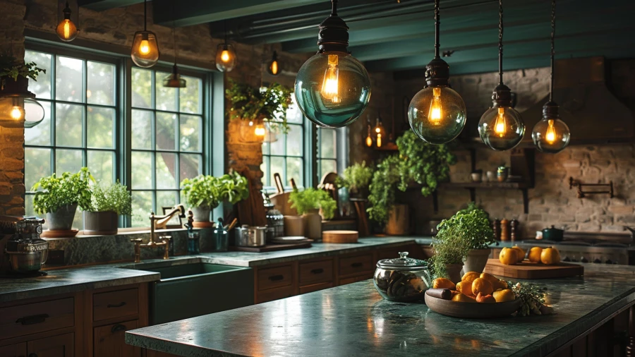 8 Stylish Green Kitchen Ideas for Your Home, Blending Country to Modern