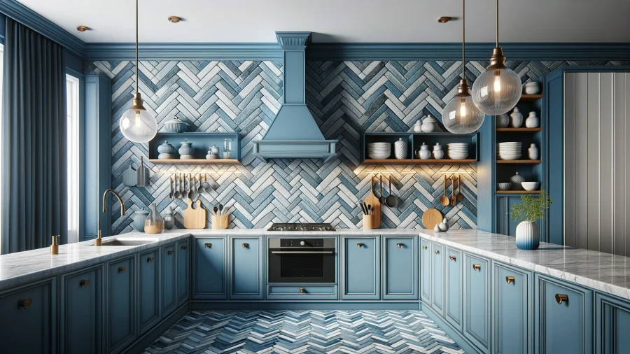 10 Welcoming Blue Backsplash Ideas to Enhance Your Cooking Space