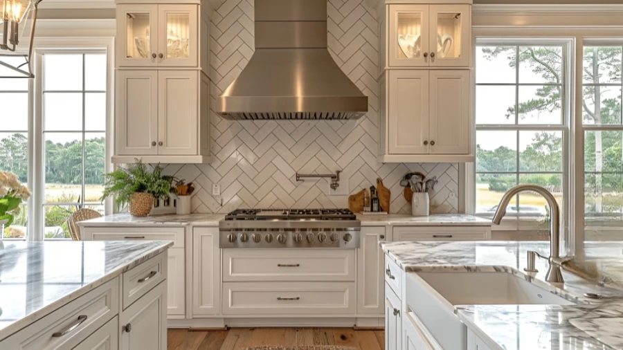 8 Beautiful Marble Backsplash Ideas for Elegant Kitchen Spaces