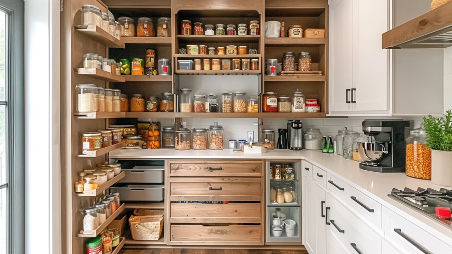 12 Creative Walk-In Pantry Ideas for Elevated Kitchen Storage