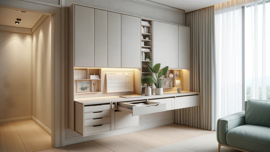 8 Stylish Wall-Mounted Study Table Design Ideas for Productive Spaces