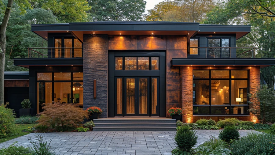 8 Stylish Black Front Door Inspirations for Your Home
