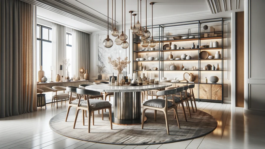10 Stunning Marble Dining Table Set Designs to Elevate Your Home Decor