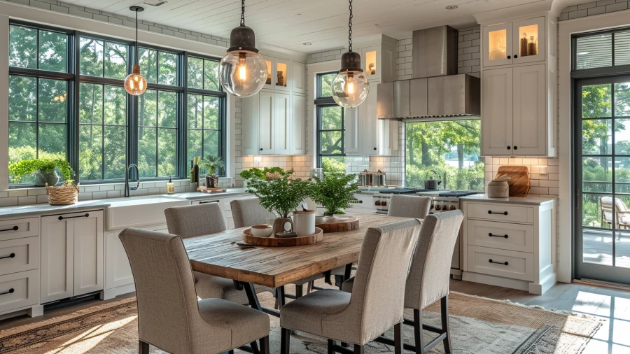 8 Chic Modern Farmhouse Dining Room Ideas to Elevate Your Space