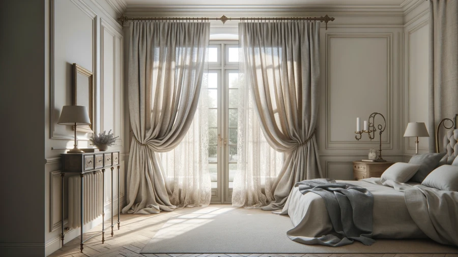 Enhance Your Home with 9 Rustic Farmhouse Curtain Ideas for Timeless Charm