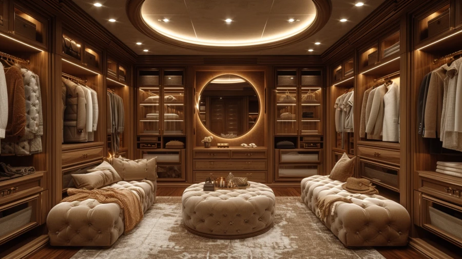8 Stylish and Contemporary Closets That Will Ignite Your Home's Fashionable Charm