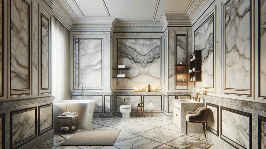 Enhance Your Home's Style with These 8 Creative Bathroom Wainscoting Concepts