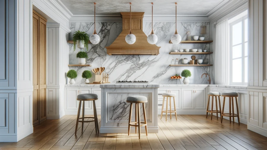 10 Classic White-Wood Kitchen Ideas for a Fresh and Timeless Look