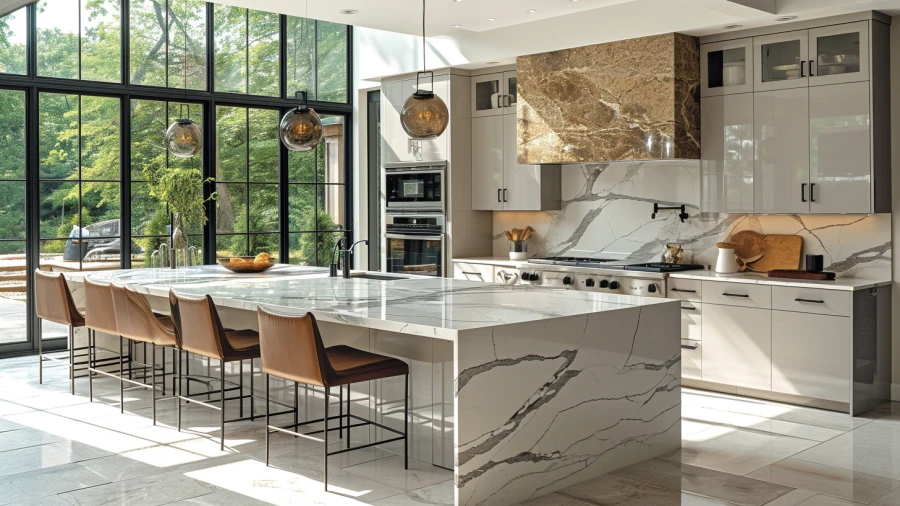 8 Beautiful Marble Backsplash Ideas for Elegant Kitchen Spaces