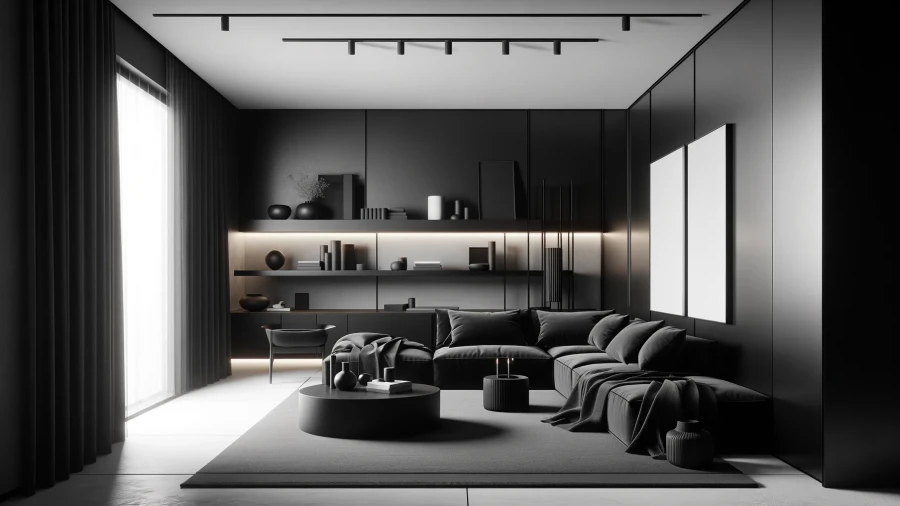 8 Stylish Black Living Room Concepts to Elevate Your Home's Atmosphere