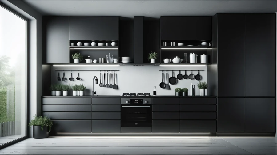 8 Stylish Black Kitchen Concepts to Elevate Your Home's Aesthetic