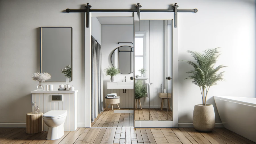 8 Elegant and Functional Bathroom Door Ideas to Beautify Your Space