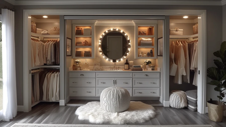 8 Stylish and Contemporary Closets That Will Ignite Your Home's Fashionable Charm