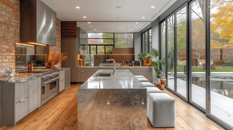 8 Breathtaking Waterfall Countertop Concepts to Enhance Your Home