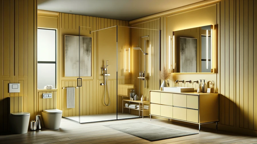 Transform Your Home with 7 Delightful Yellow Bathroom Design Concepts