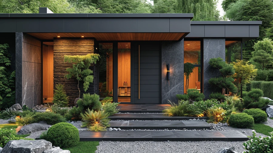 8 Stylish Black Front Door Inspirations for Your Home