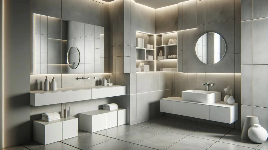 8 Gray-and-White Bathroom Concepts to Enhance Your Home's Sophistication