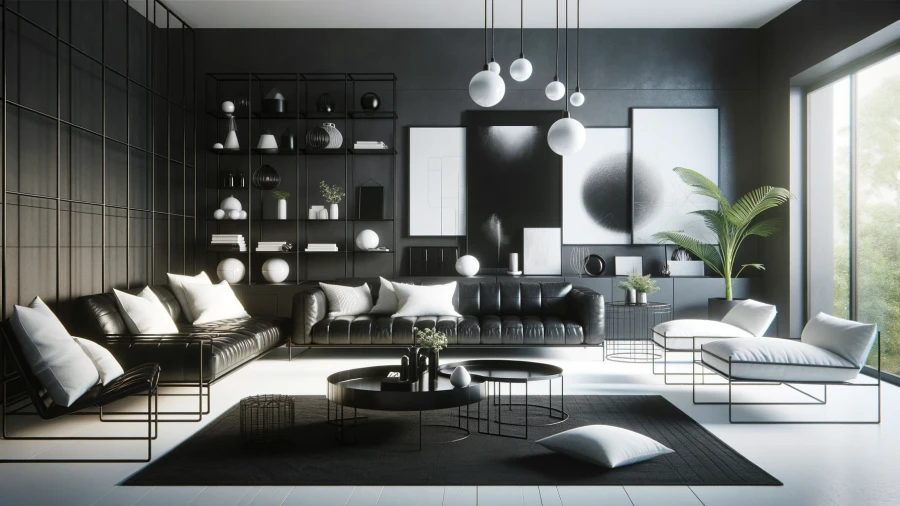 8 Stylish Black Living Room Concepts to Elevate Your Home's Atmosphere