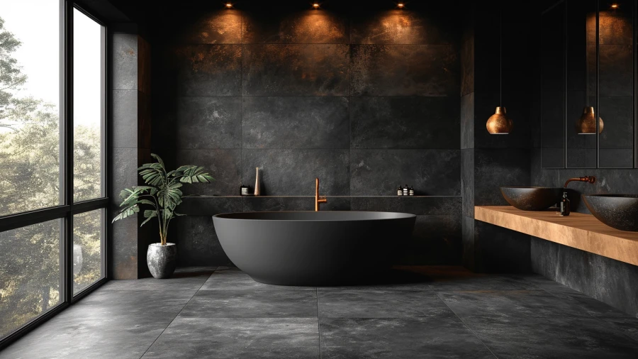 12 Moody Dark Bathroom Ideas for a Stylish Makeover