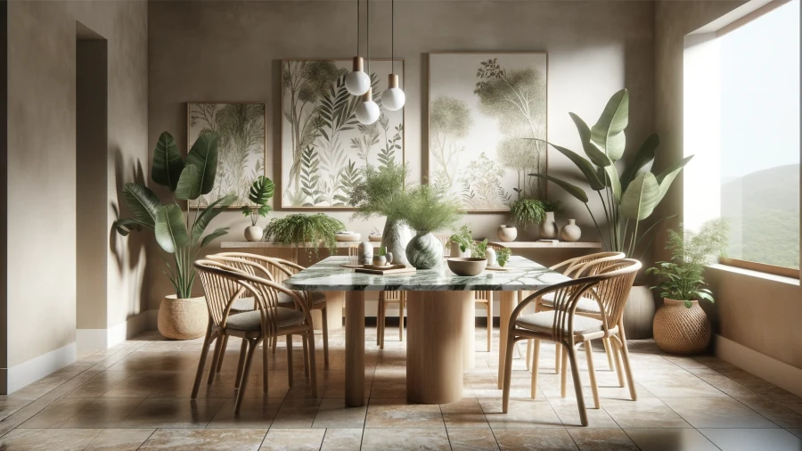 10 Stunning Marble Dining Table Set Designs to Elevate Your Home Decor