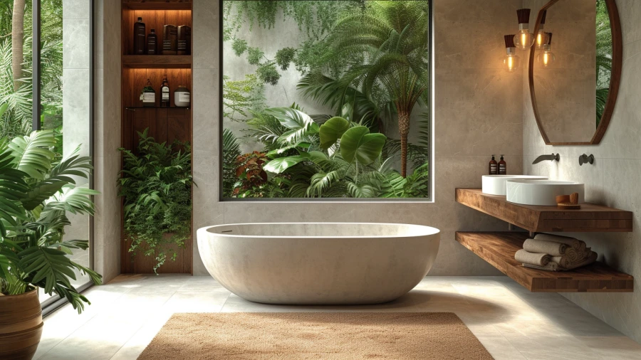 8 Gray-and-White Bathroom Concepts to Enhance Your Home's Sophistication