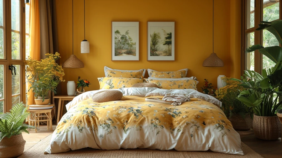 Transform Your Space with 8 Vibrant Yellow Bedroom Concepts to Brighten Your Home
