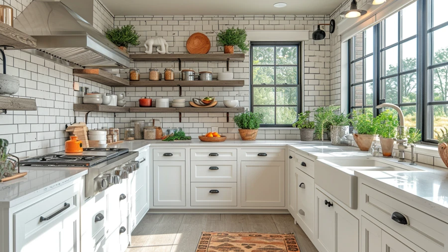 Illuminate Your Home with 8 Captivating White Kitchen Cabinets