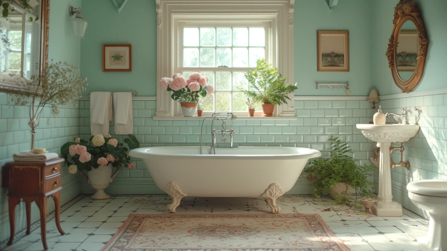 10 Vintage Bathroom Ideas Making a Stylish Comeback