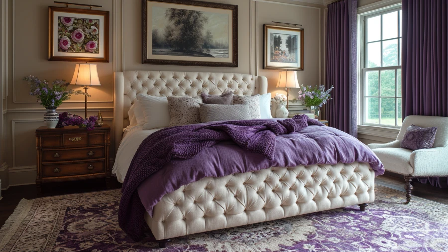 9 Stylish Color Combinations to Enhance Your Home Decor with Purple