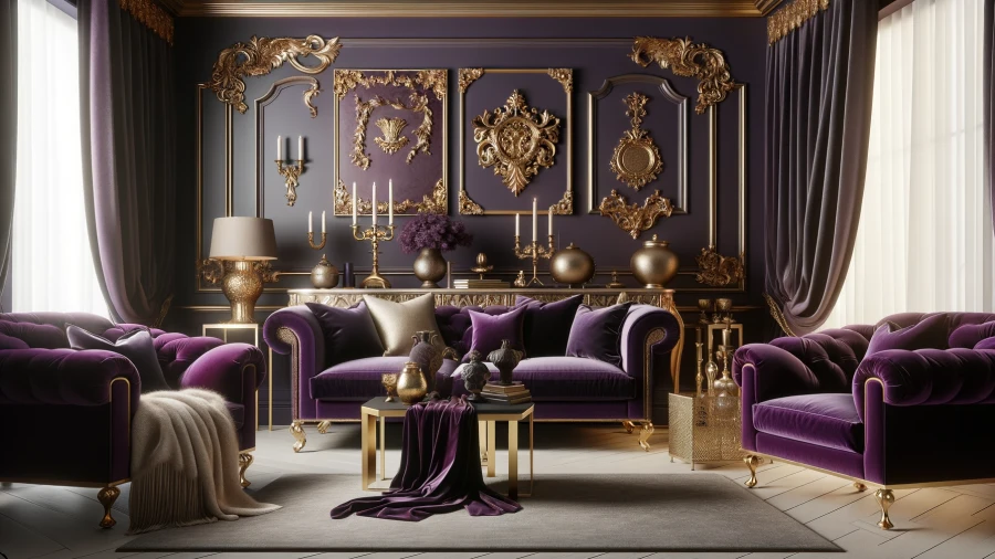9 Stylish Color Combinations to Enhance Your Home Decor with Purple