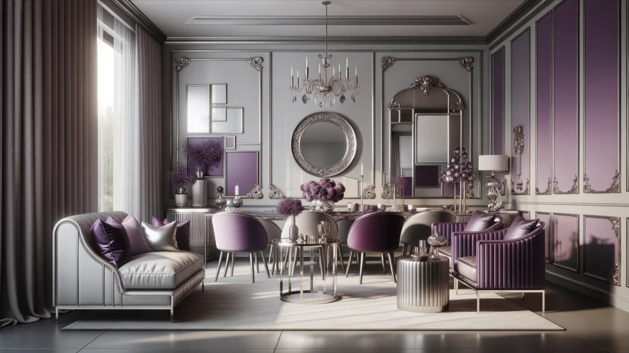 9 Stylish Color Combinations to Enhance Your Home Decor with Purple