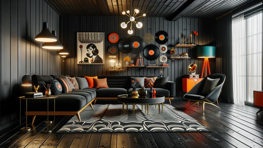 8 Stylish Black Living Room Concepts to Elevate Your Home's Atmosphere