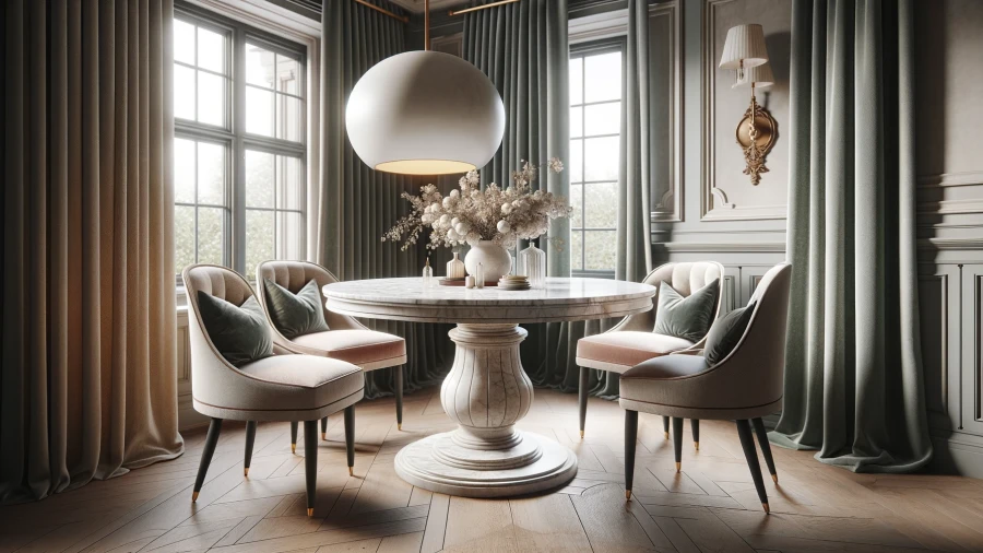 10 Stunning Marble Dining Table Set Designs to Elevate Your Home Decor