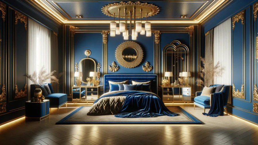 9 Striking Two-Color Combinations to Elevate Your Bedroom Walls