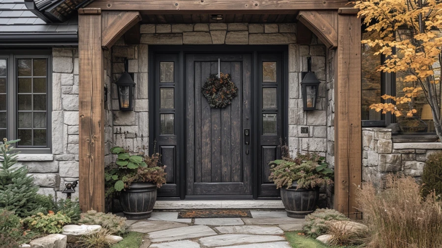 8 Stylish Black Front Door Inspirations for Your Home