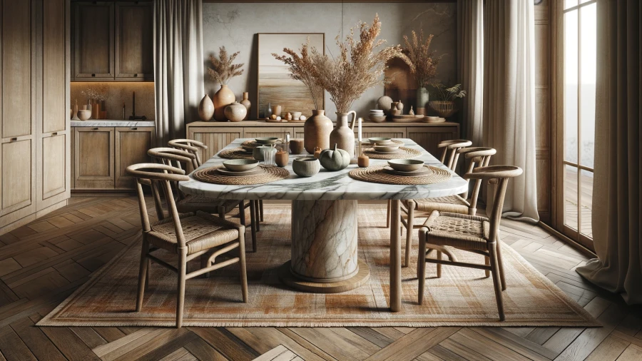 10 Stunning Marble Dining Table Set Designs to Elevate Your Home Decor