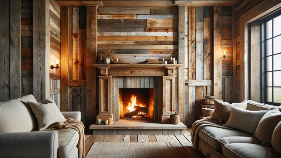 8 Versatile Shiplap Fireplace Concepts Suitable for Every Home Space