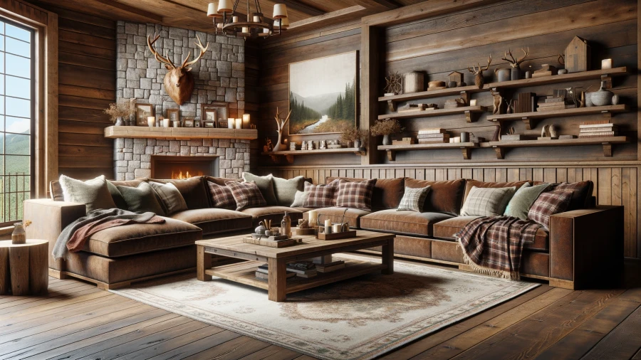 8 Stylish Living Room Concepts with Brown Couches for Your Home