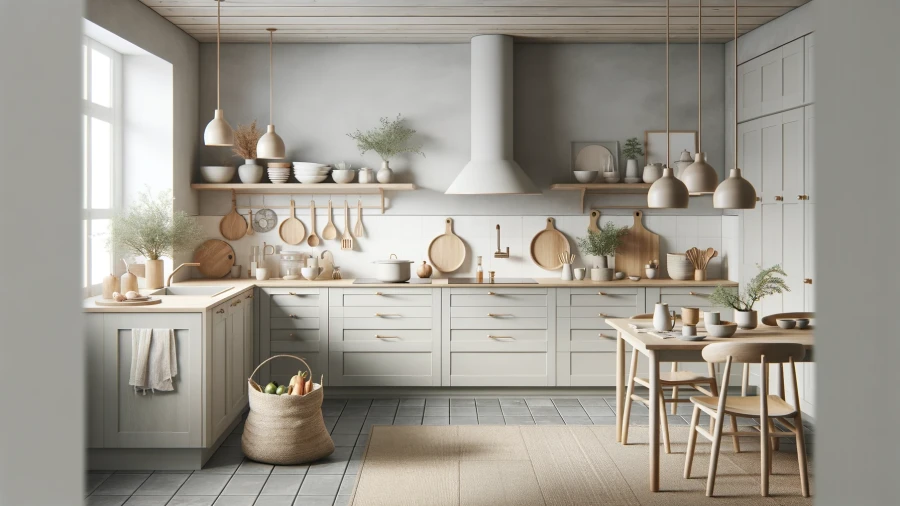 8 Striking Kitchens Featuring Elegant Gray Flooring