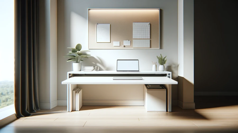 8 Stylish Wall-Mounted Study Table Design Ideas for Productive Spaces