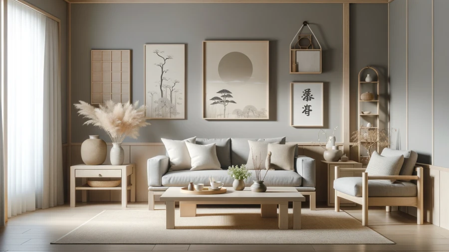 9 Serene Japandi-Inspired Paint Hues for a Tranquil Living Space