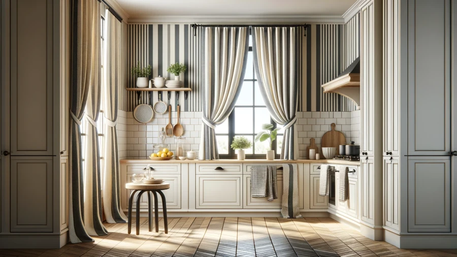 10 Kitchen Curtain Ideas for Colorful and Polished Spaces