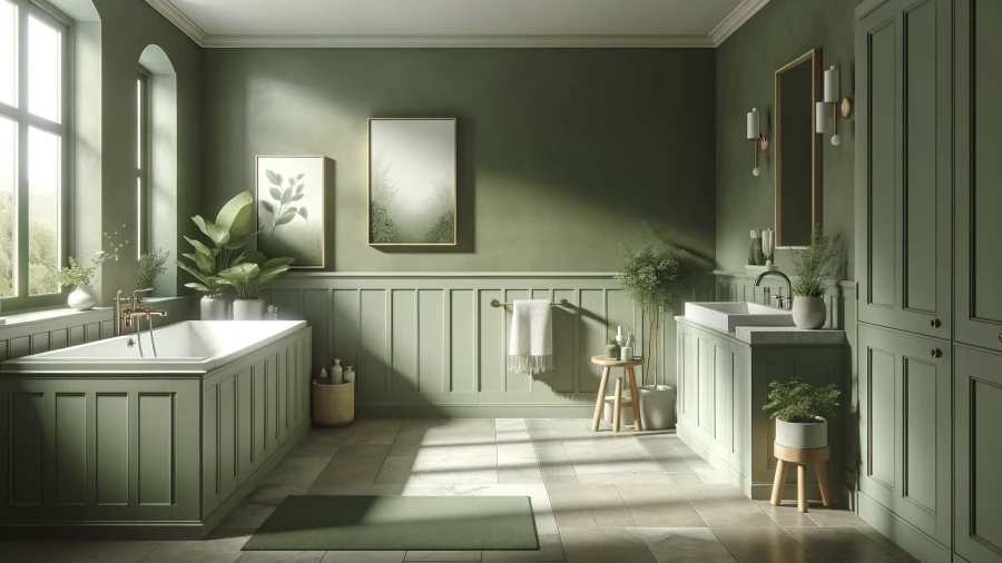 8 Calming Bathroom Paint Shades for a Tranquil Home Ambiance
