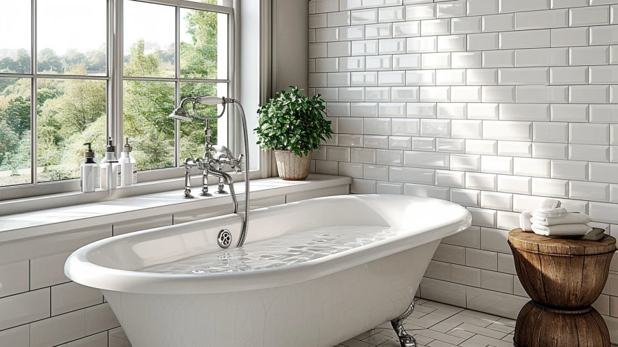 Enhance Your Home's Style with These 8 Creative Bathroom Wainscoting Concepts