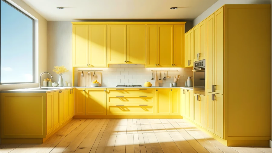 8 Vibrant Yellow Kitchen Designs to Infuse Playfulness into Your Cooking Space