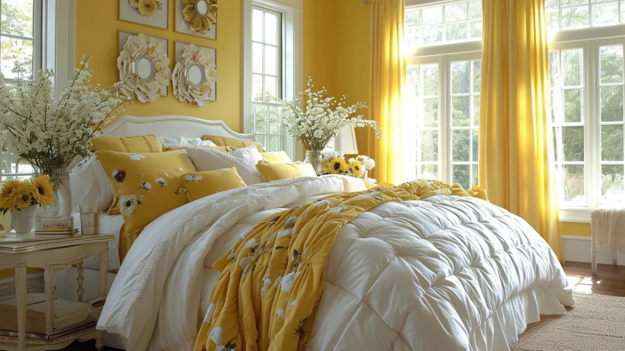 Transform Your Space with 8 Vibrant Yellow Bedroom Concepts to Brighten Your Home